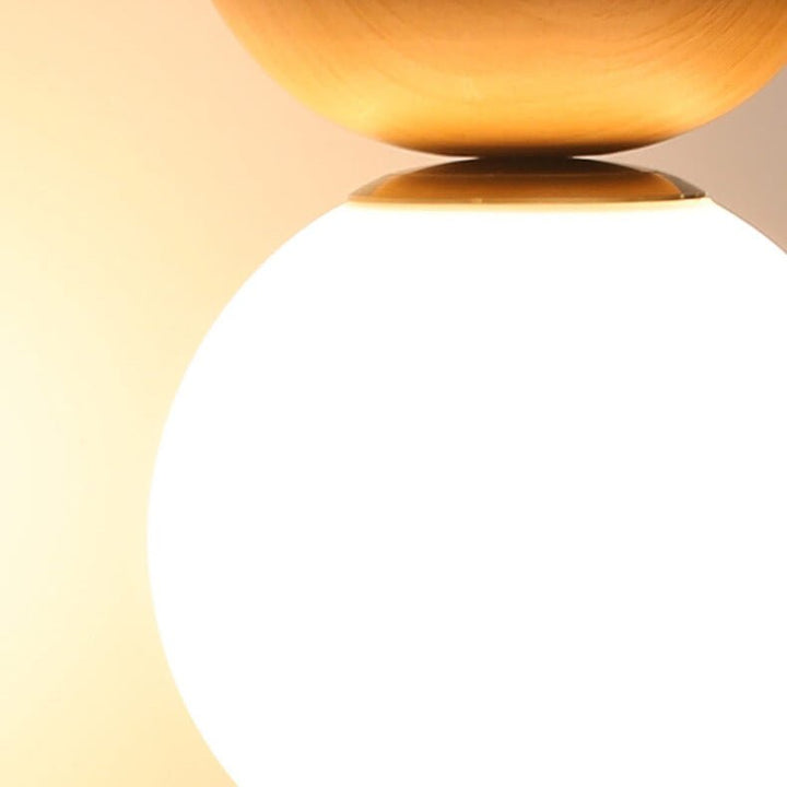 Lampa sufitowa w stylu japońskim