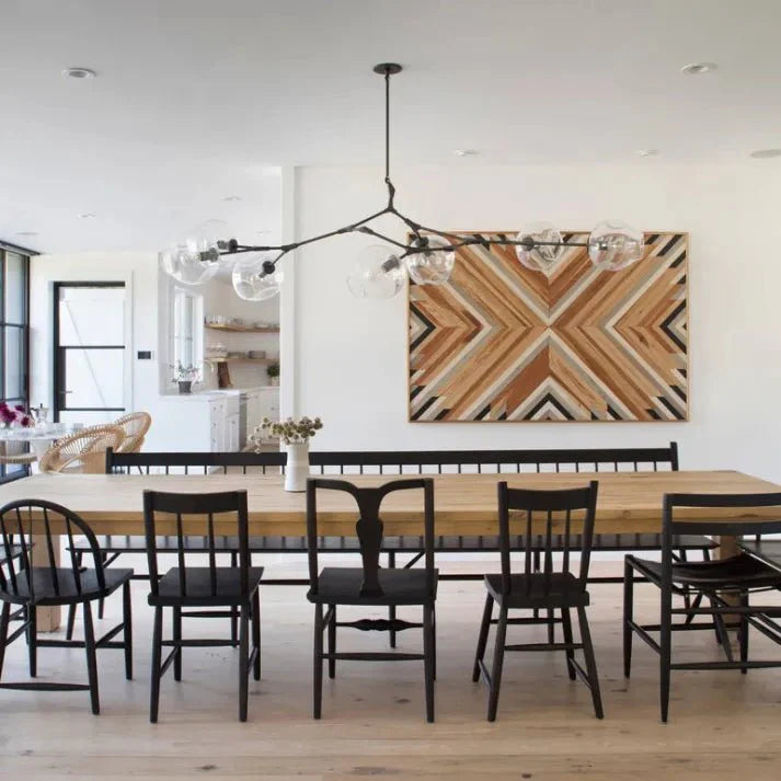 Kryształowa Lampa Bifurkacyjna Bubbelglas Sputnik