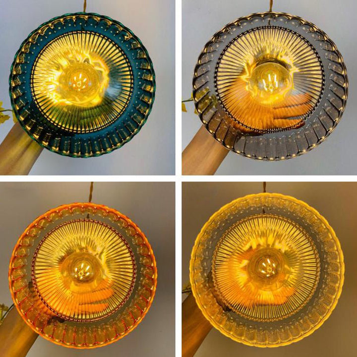 Nordycka Lampa Wisząca z Kryształowego Szkła