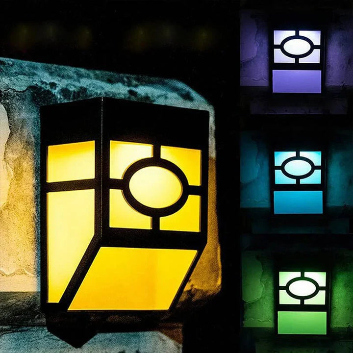 Lampa ścienna LED na energię słoneczną (2 opakowania)