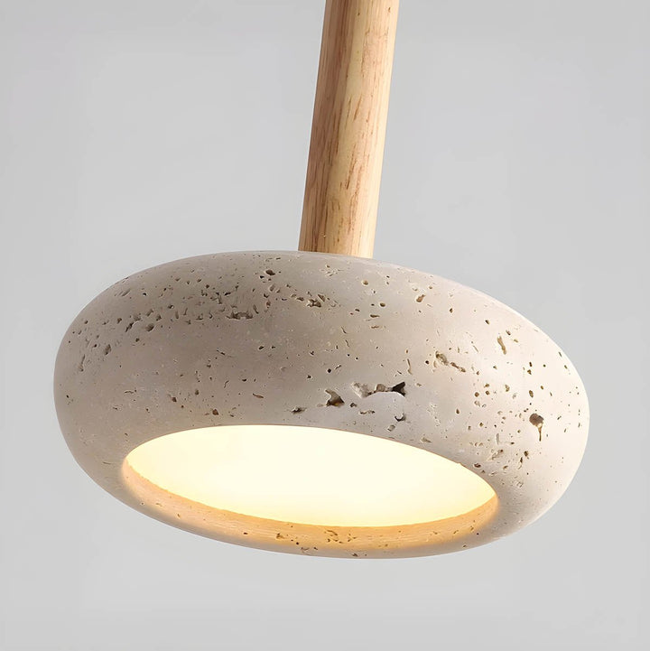 Lampa wisząca w stylu Wabi Sabi