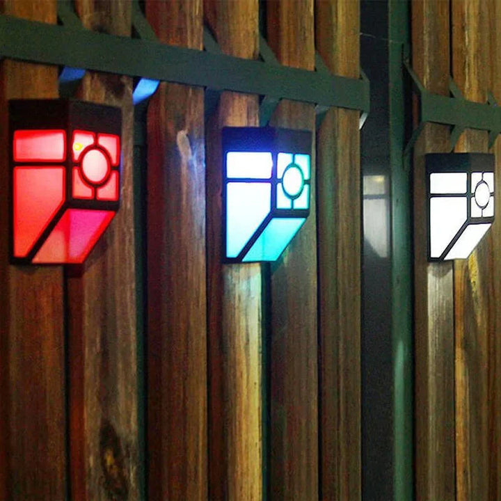 Lampa ścienna LED na energię słoneczną (2 opakowania)