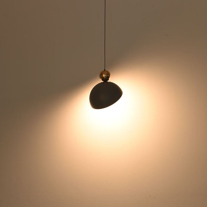 Designerska regulowana lampa wisząca – metalowa lampa sufitowa