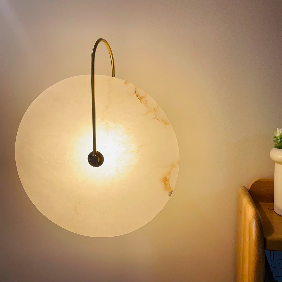 Lampa ścienna LED Alabaster