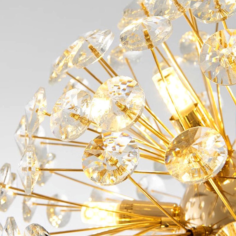 Kryształowy żyrandol