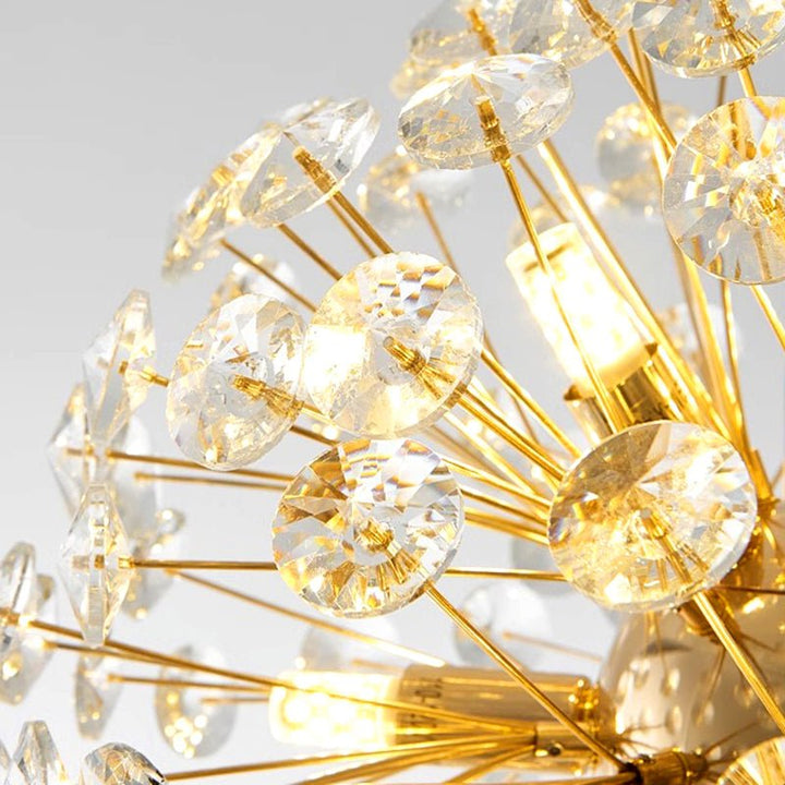 Kryształowy żyrandol