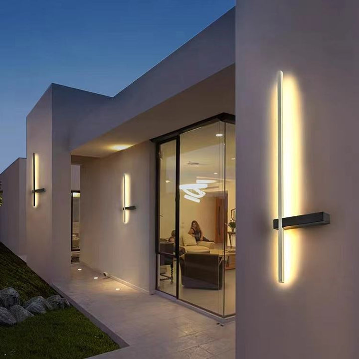 Wodoodporna lampa zewnętrzna na energię słoneczną