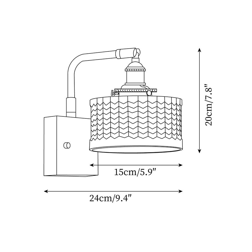 Lampa ścienna Camela