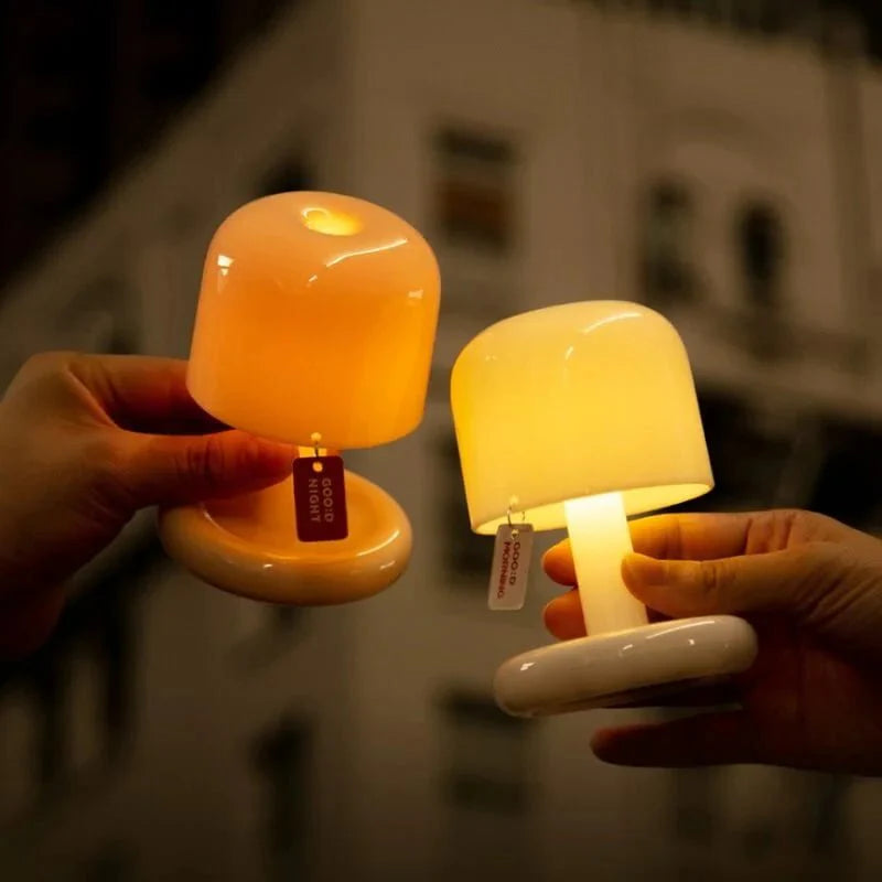 Mini lampa stołowa LED „Zachód Słońca” – nastrojowe oświetlenie nocne