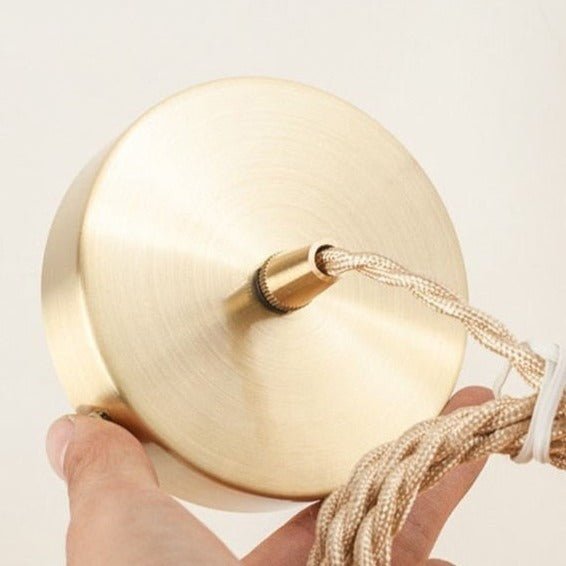 Raysis - Przezroczysta szklana lampa wisząca z kryształami