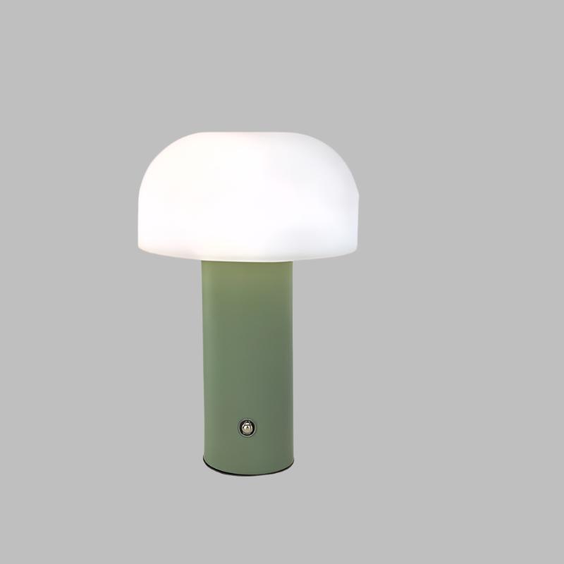 Lampa stołowa w stylu europejskim w kształcie grzyba