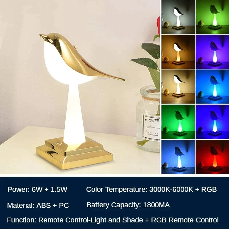Lampa stołowa Missbird Vogel