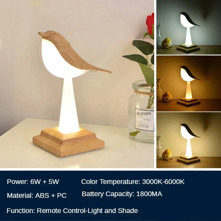 Lampa stołowa Missbird Vogel