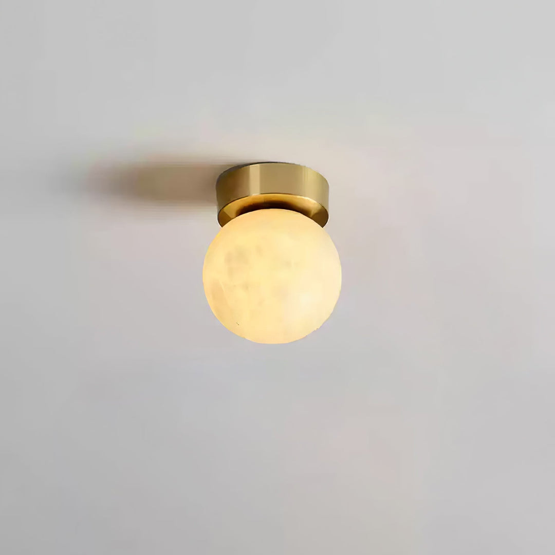 Lampa sufitowa Moon alabaster