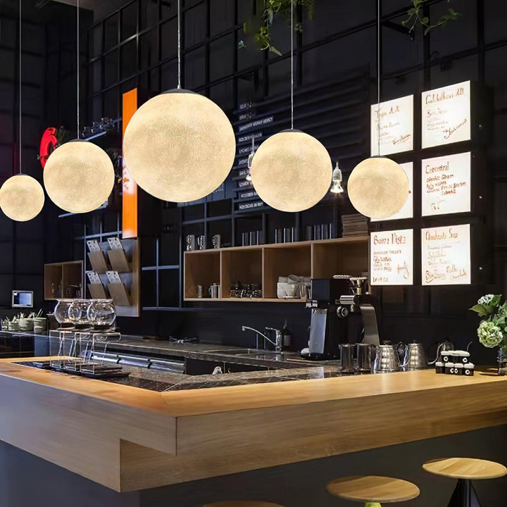 Lampa wisząca Księżyc