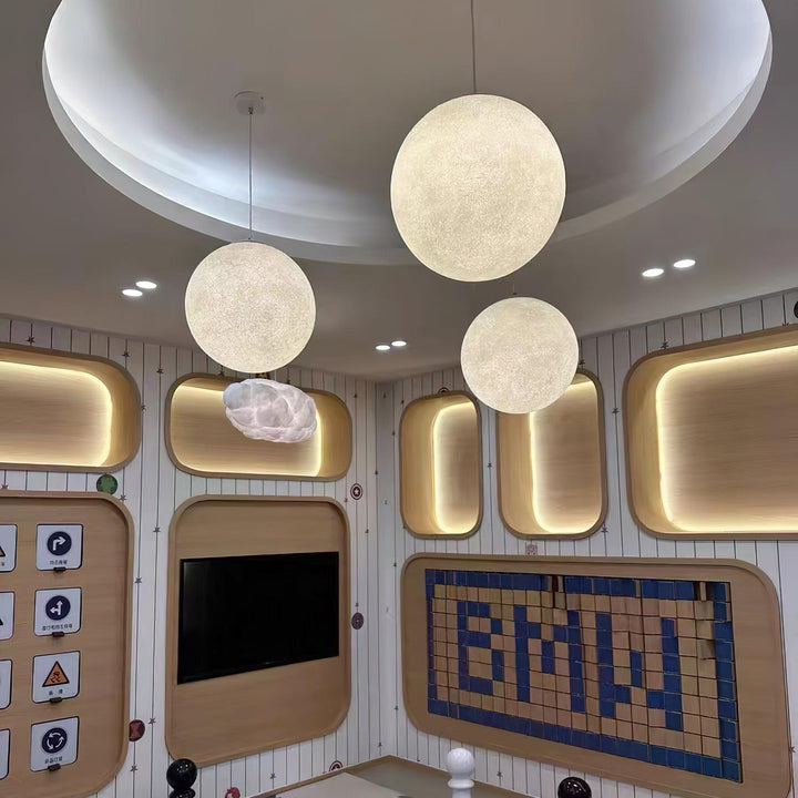 Lampa wisząca Księżyc