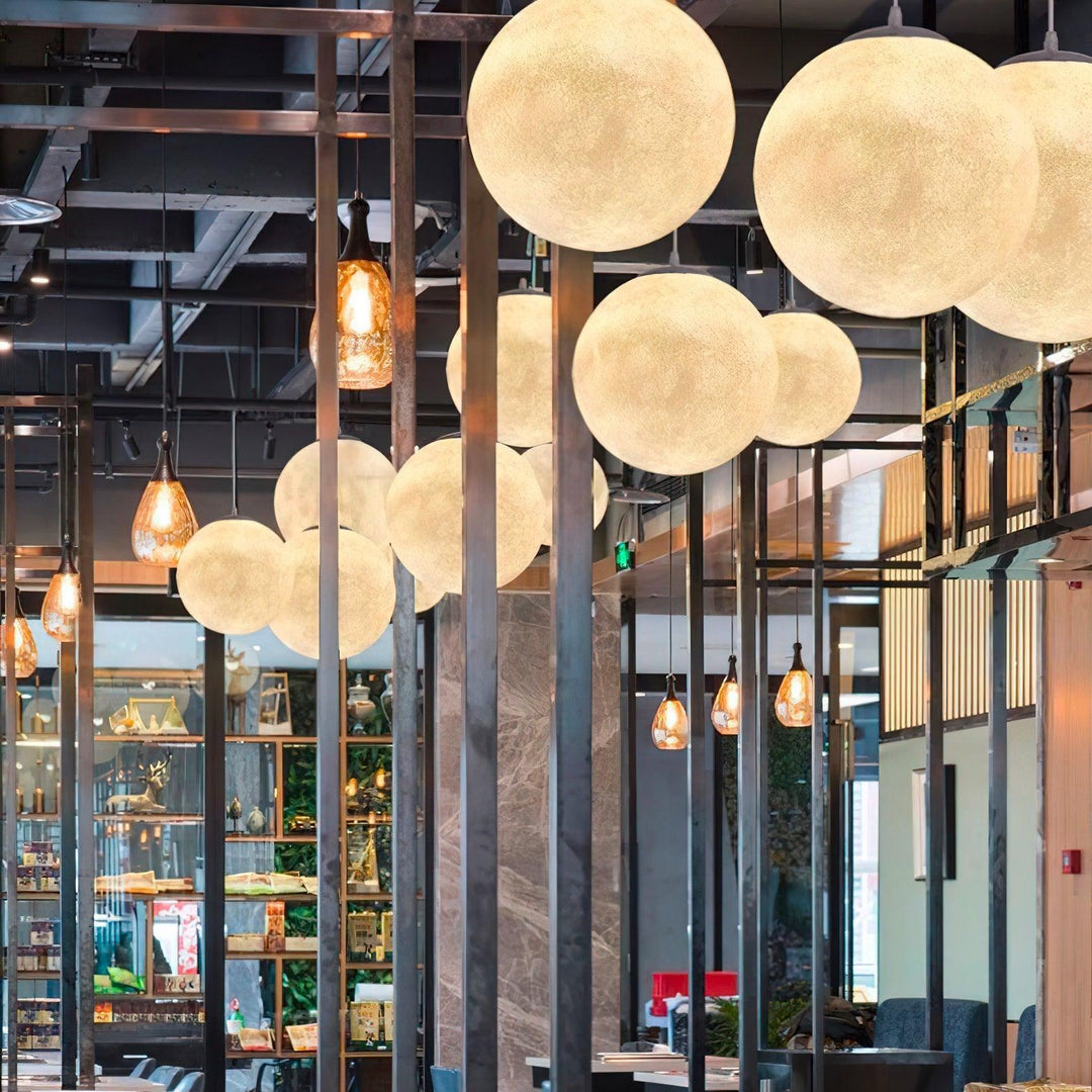 Lampa wisząca Księżyc