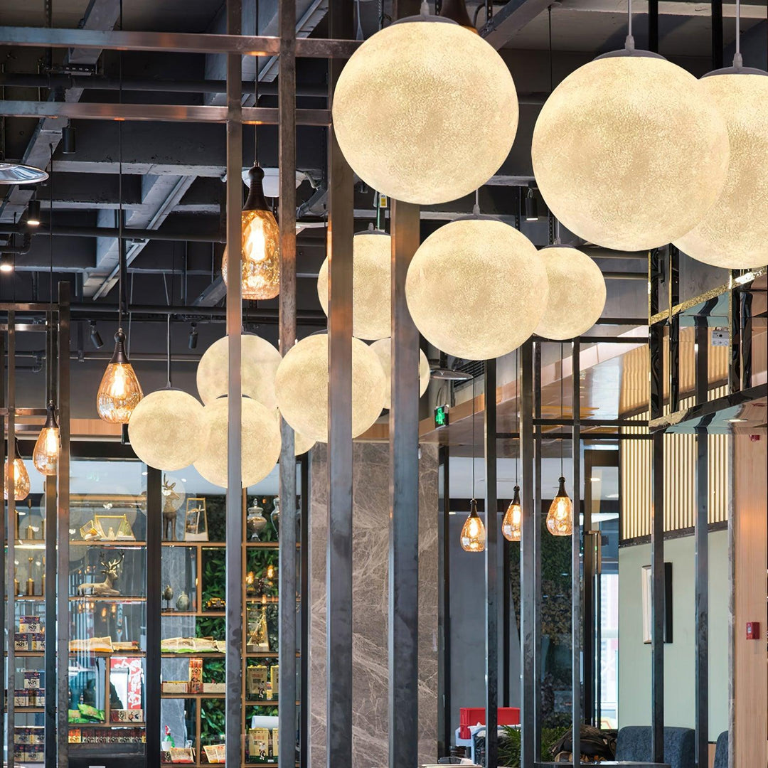 Lampa wisząca Księżyc