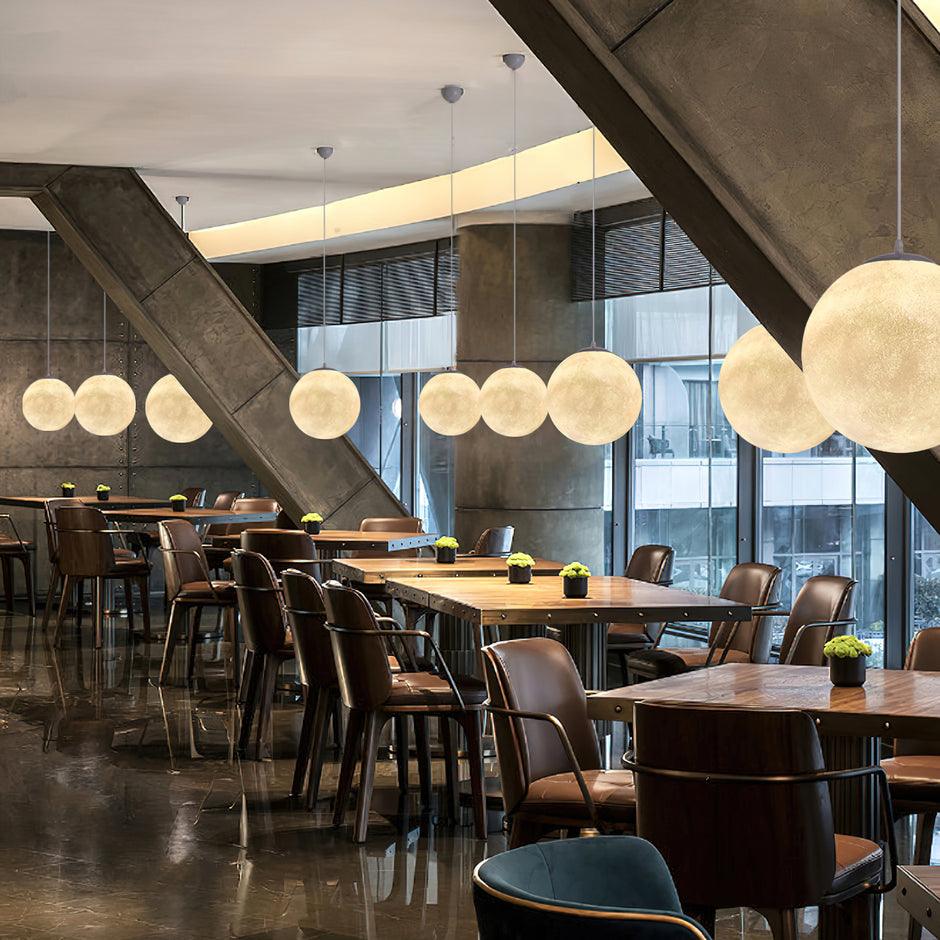 Lampa wisząca Księżyc