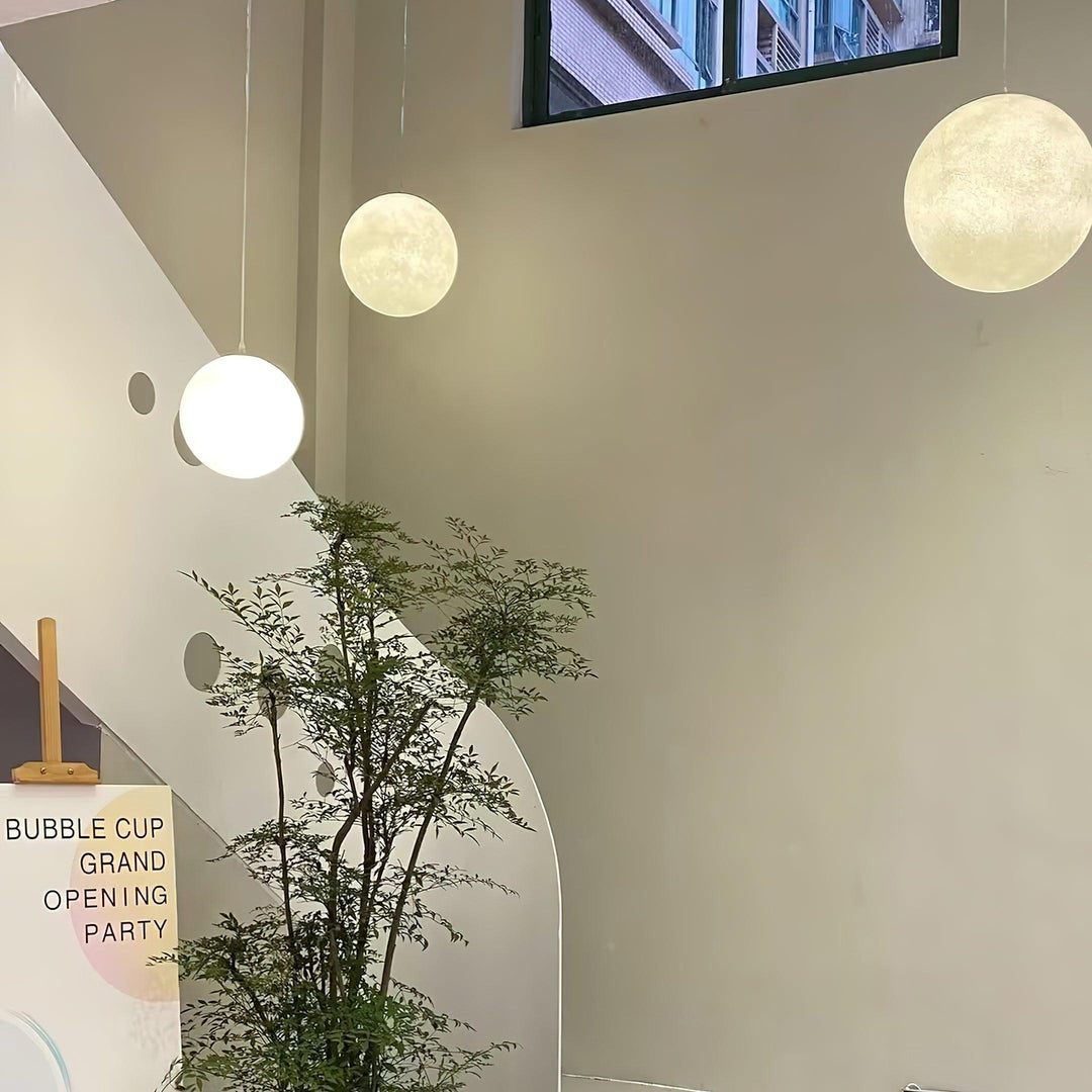 Lampa wisząca Księżyc