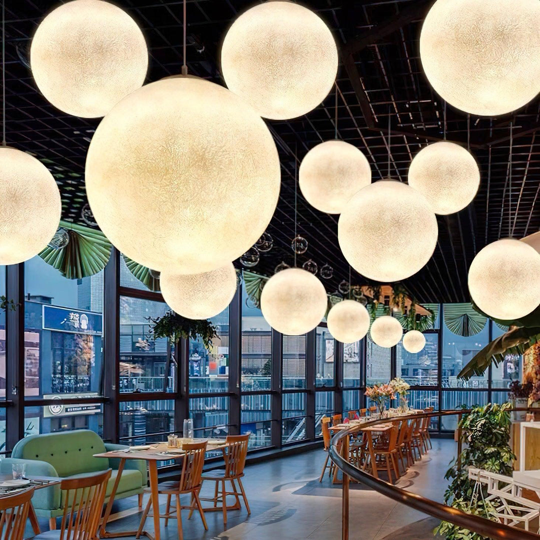 Lampa wisząca Księżyc