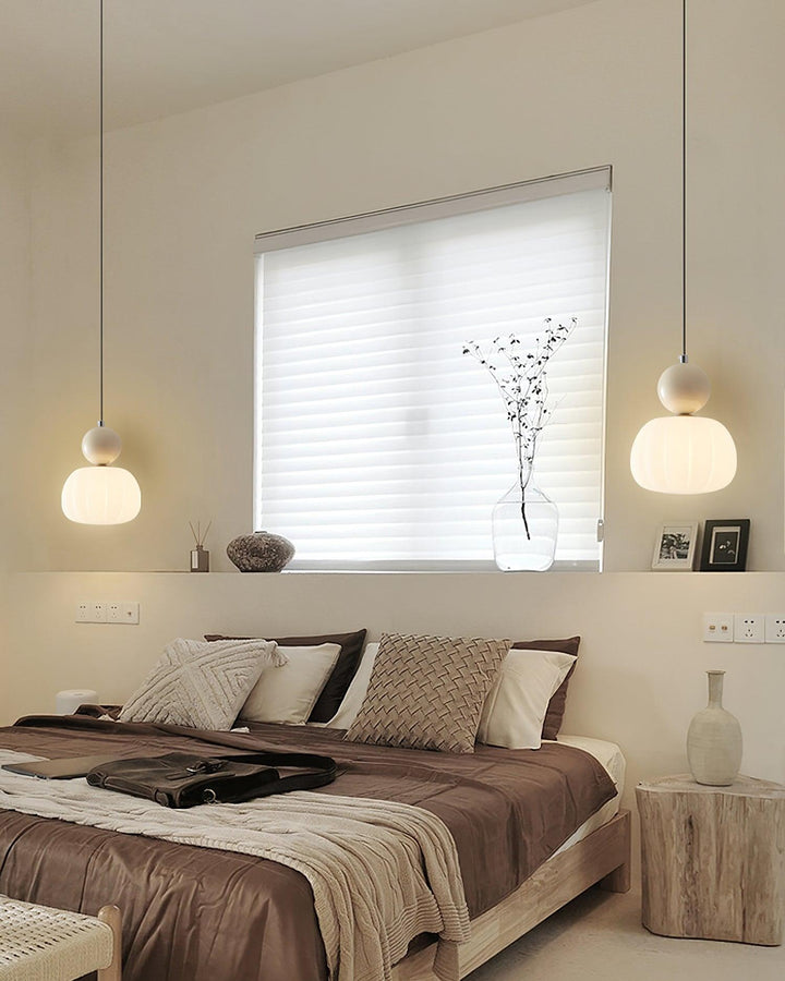 Lampa wisząca Yedra – Nowoczesne szkło w stylu vintage