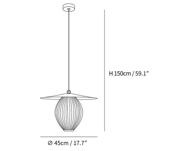 Lampa wisząca Satelliet