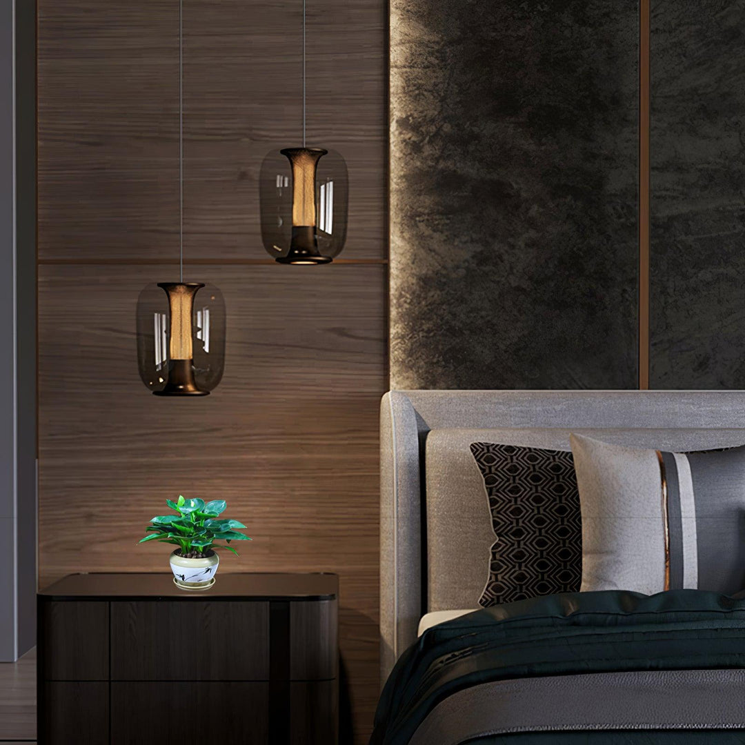 Lampy Wiszące Savannah ze Szkła