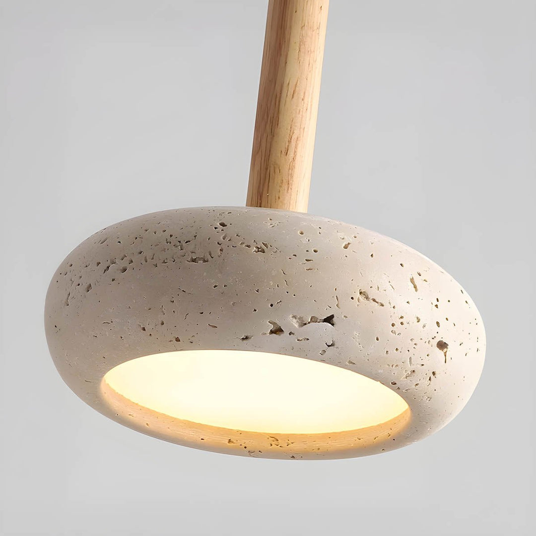 Lampa wisząca w stylu Wabi Sabi