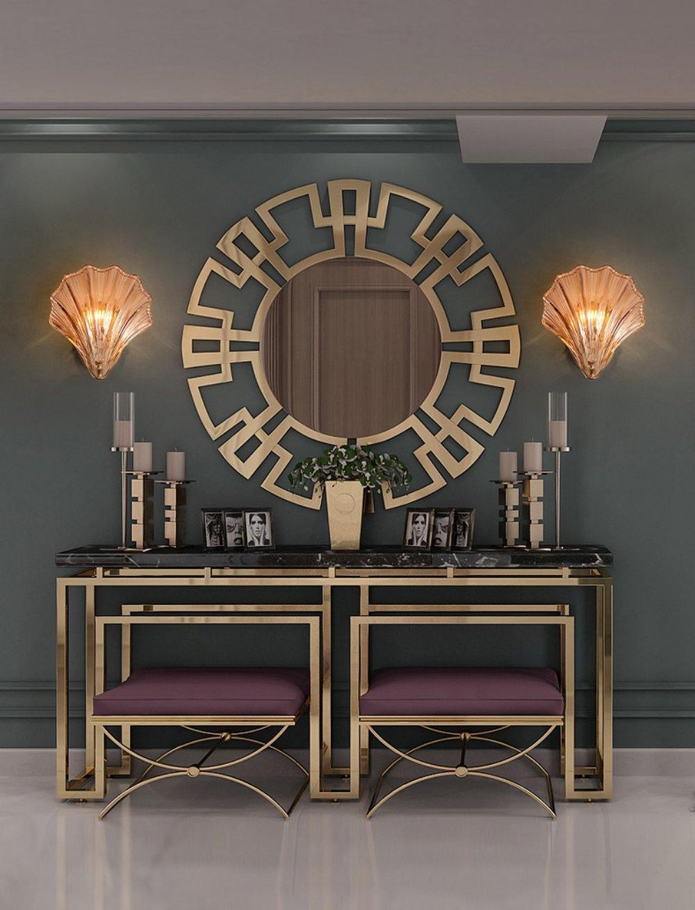 Lampa ścienna Shell