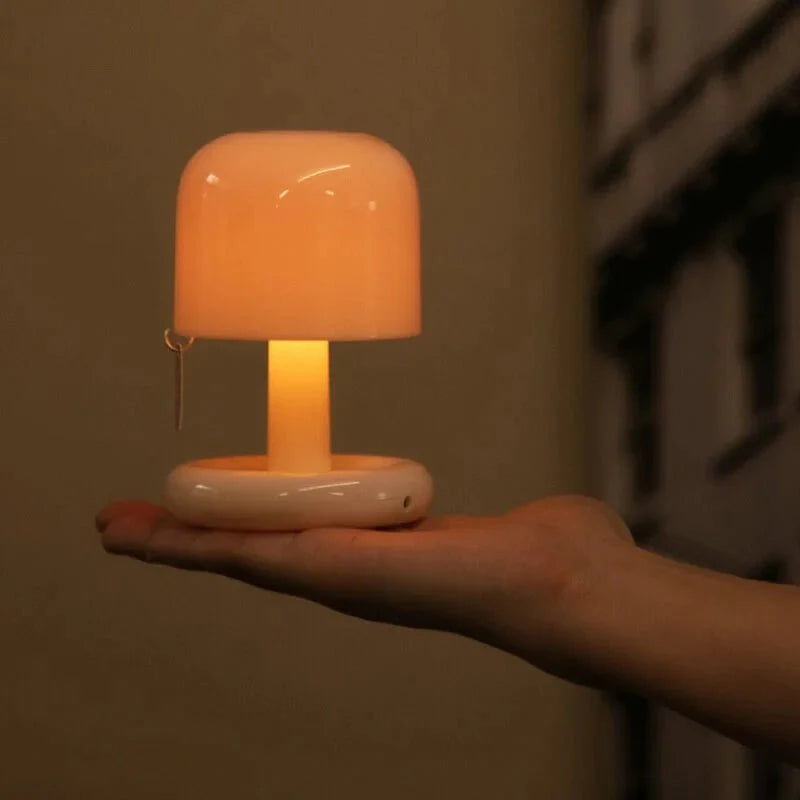 Mini lampa stołowa LED „Zachód Słońca” – nastrojowe oświetlenie nocne