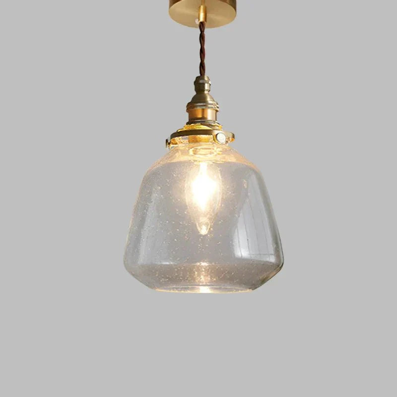 Szklana lampa wisząca Crystal