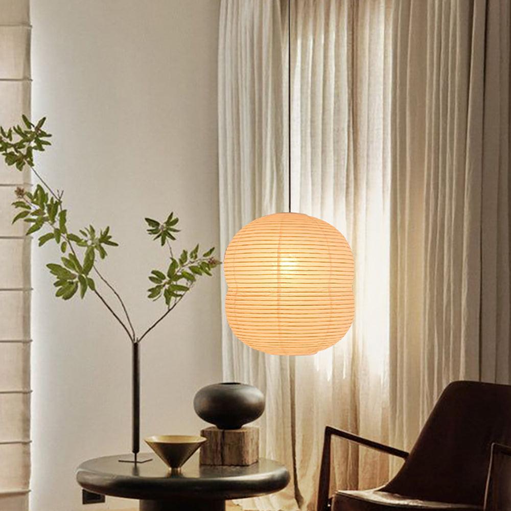 Mini Lampa Wisząca z Papieru Washi