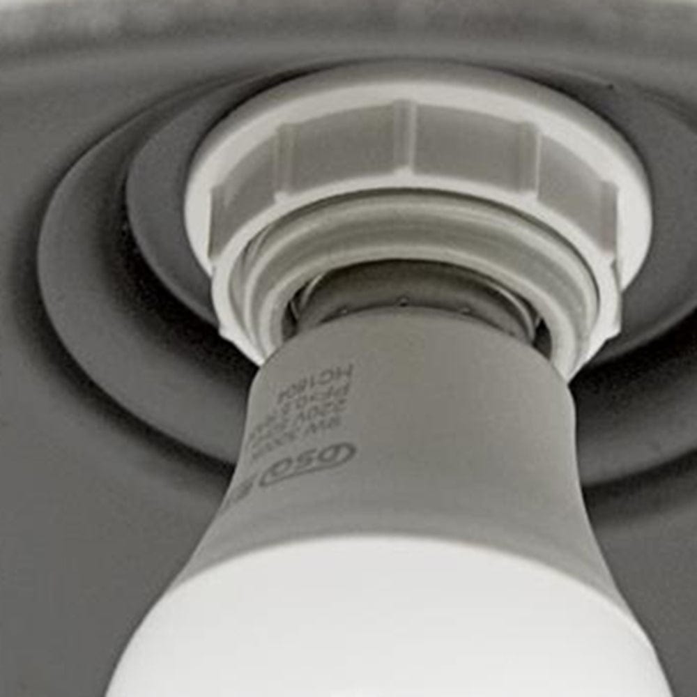 Alessio Rustykalna Lampa Ścienna w Kształcie Misy w Antycznym Mosiądzu IP65, Wodoodporna do Użytku na Zewnątrz