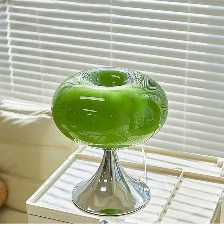 Antyczna Lampa Stołowa Jabłko