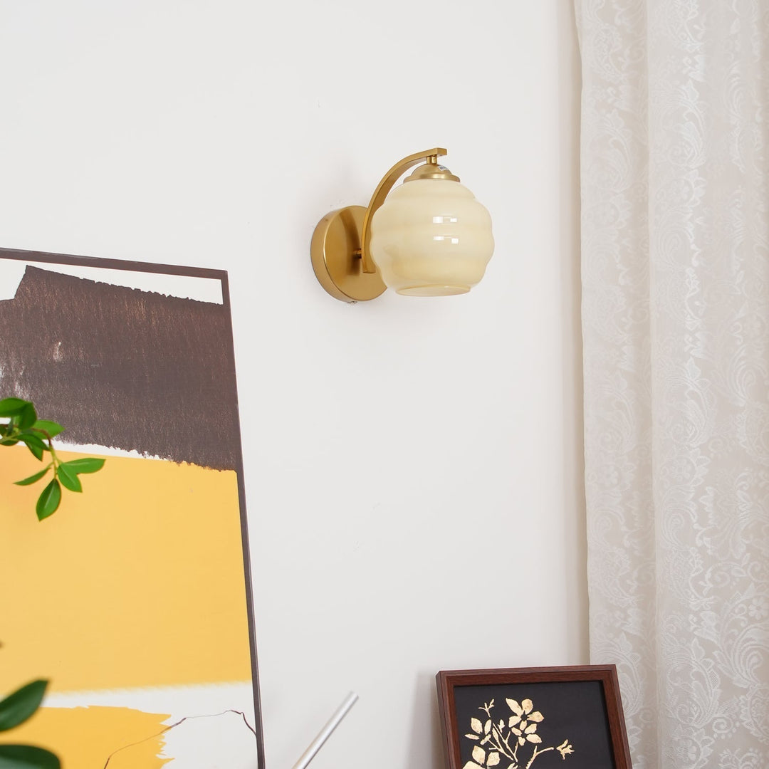 Lampa Ścienna Vintage w Stylu Art Deco