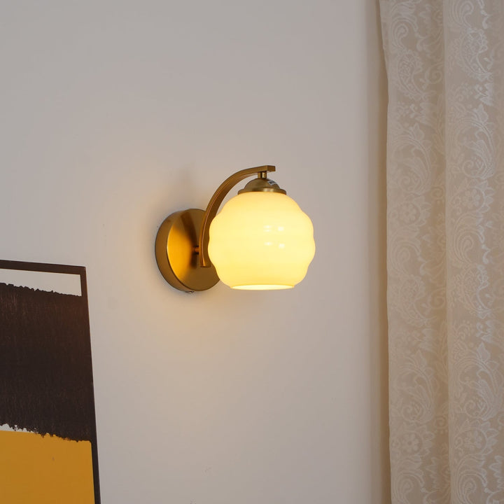 Lampa Ścienna Vintage w Stylu Art Deco