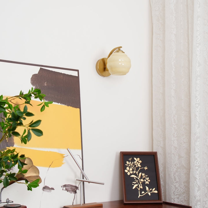 Lampa Ścienna Vintage w Stylu Art Deco