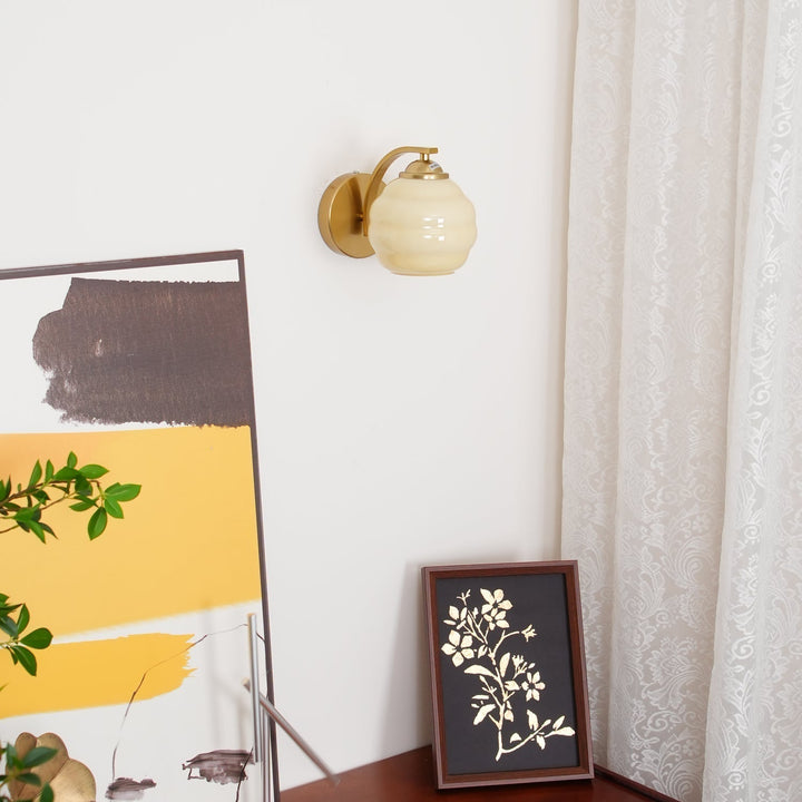 Lampa Ścienna Vintage w Stylu Art Deco