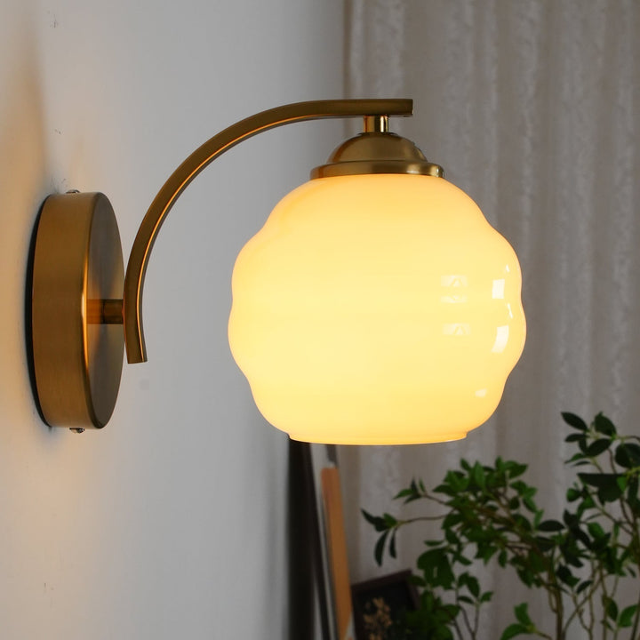 Lampa Ścienna Vintage w Stylu Art Deco
