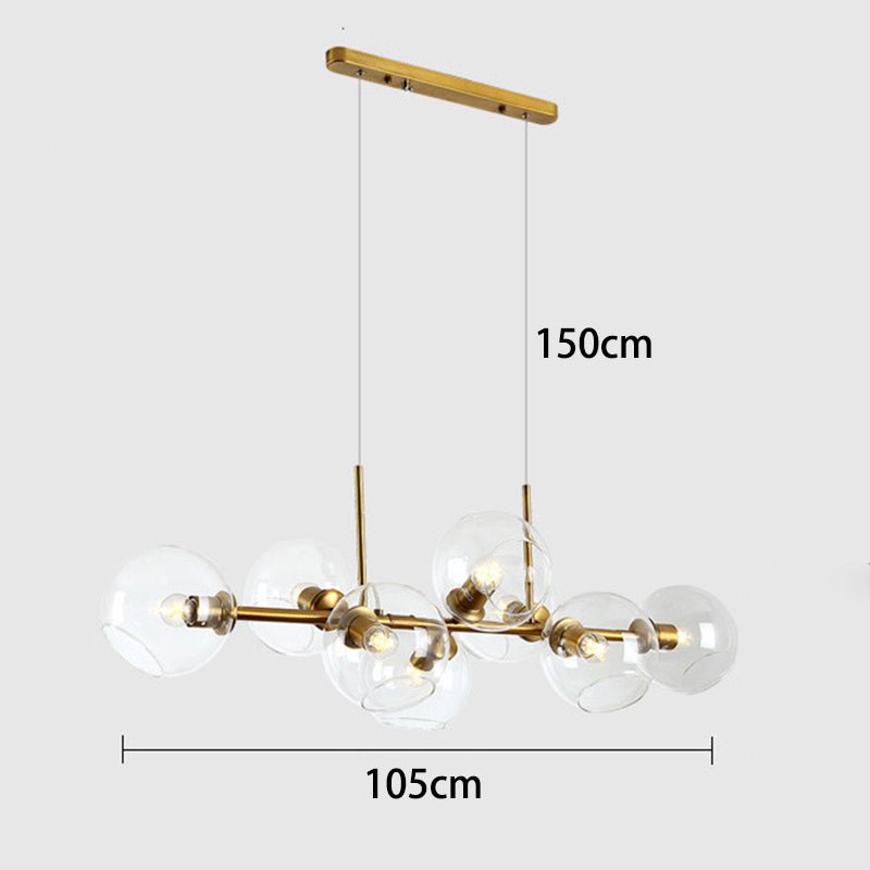Nowoczesny żyrandol do jadalni
