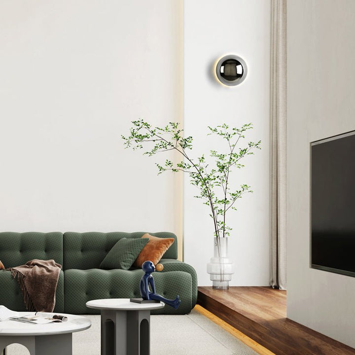 Lampa ścienna w stylu średniowiecznym Bauhaus