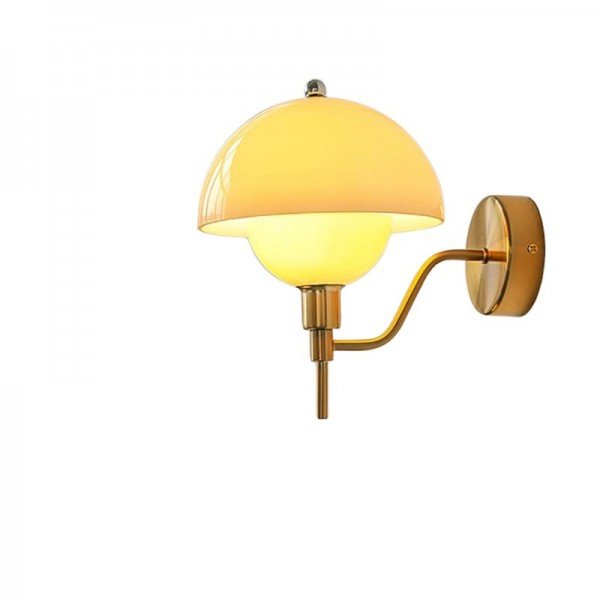 Lampa Ścienna Grzyb Kremowa