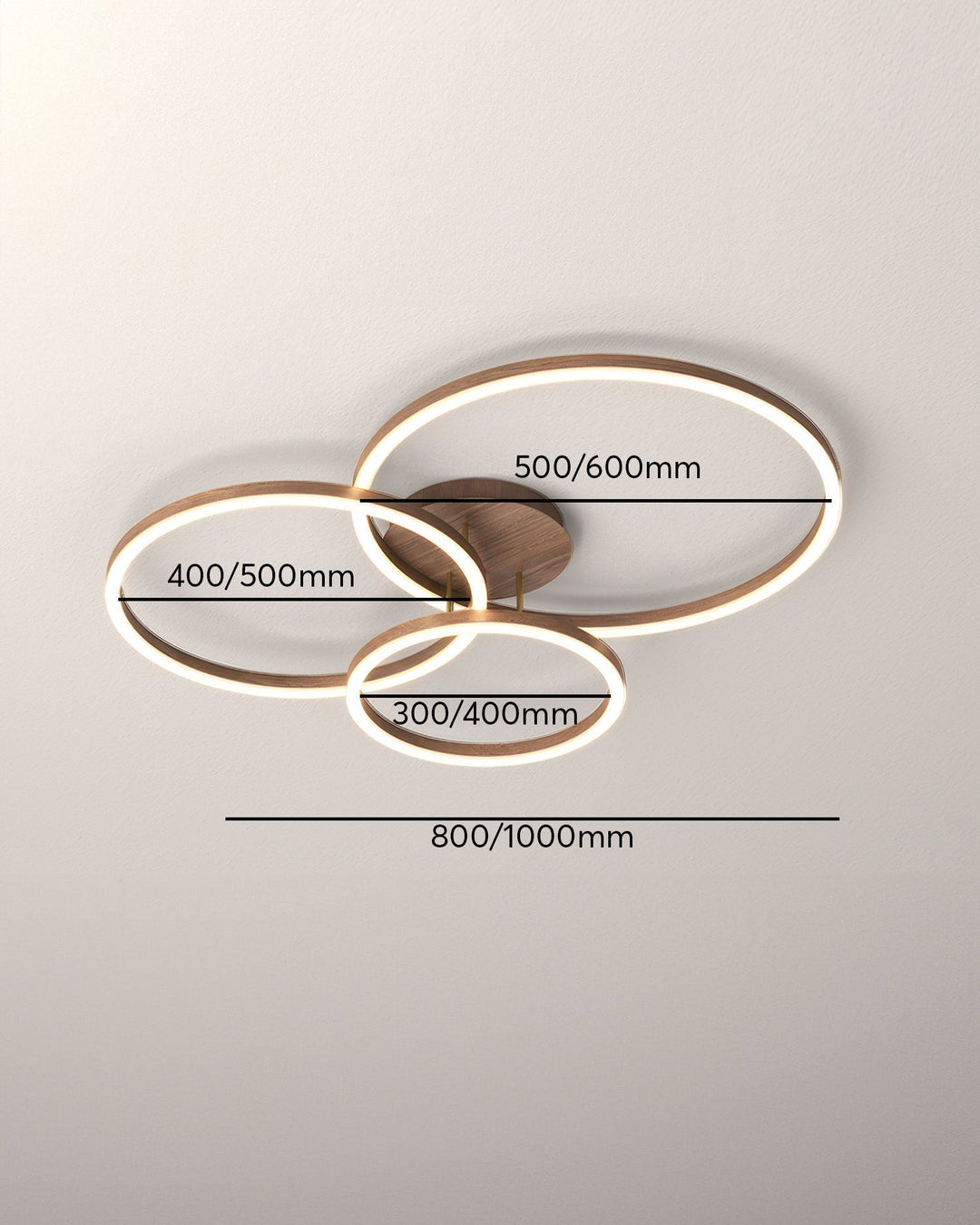 Elegancka Lampa Sufitowa Ring