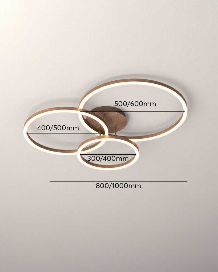 Elegancka Lampa Sufitowa Ring