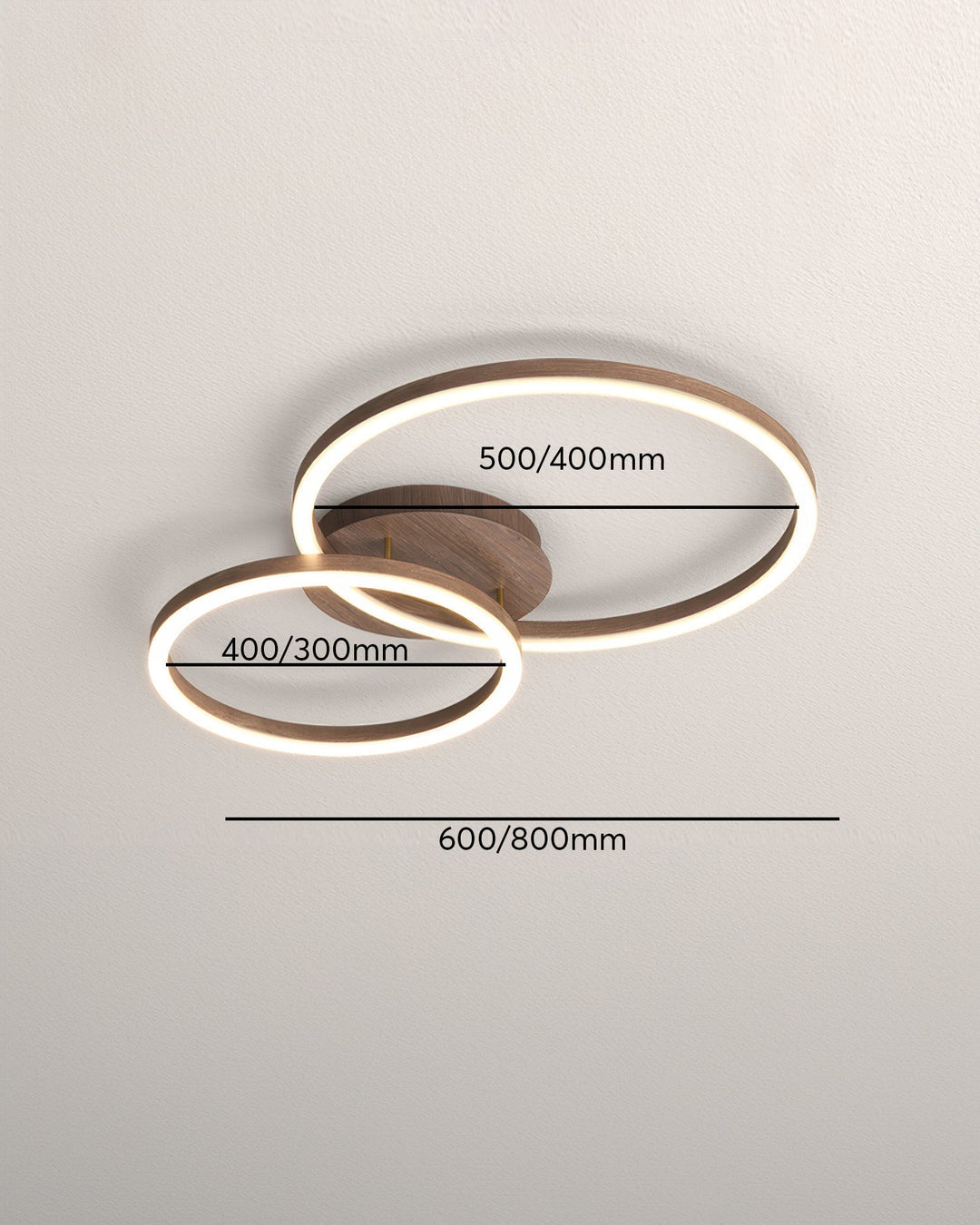 Elegancka Lampa Sufitowa Ring