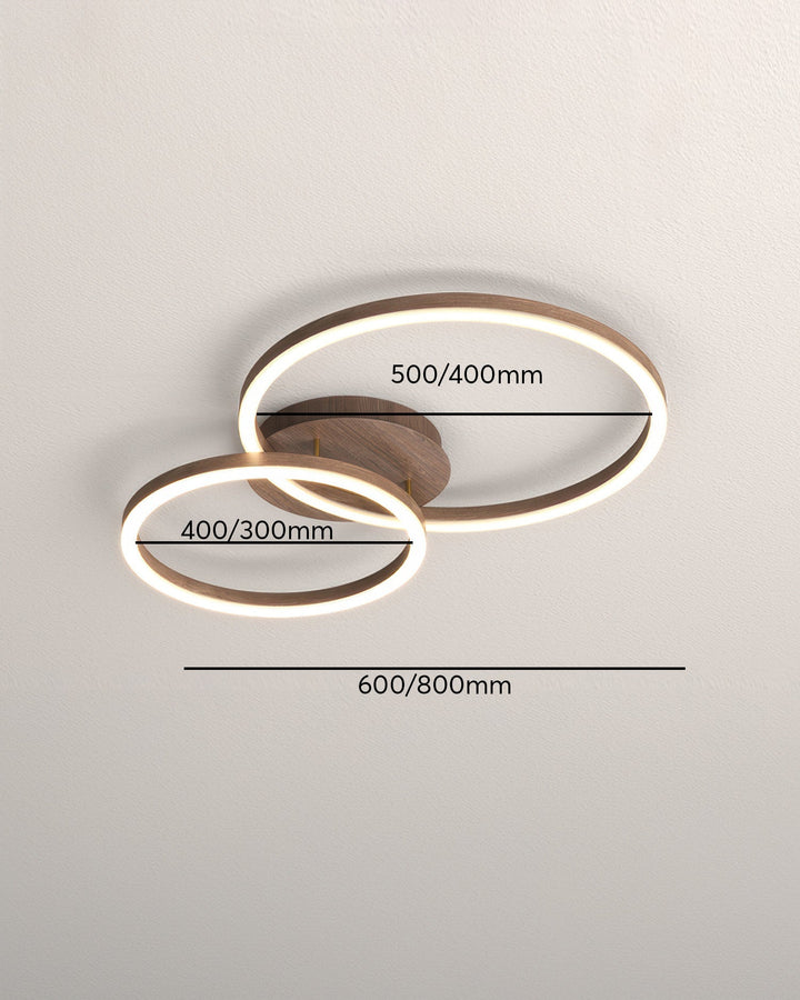 Elegancka Lampa Sufitowa Ring