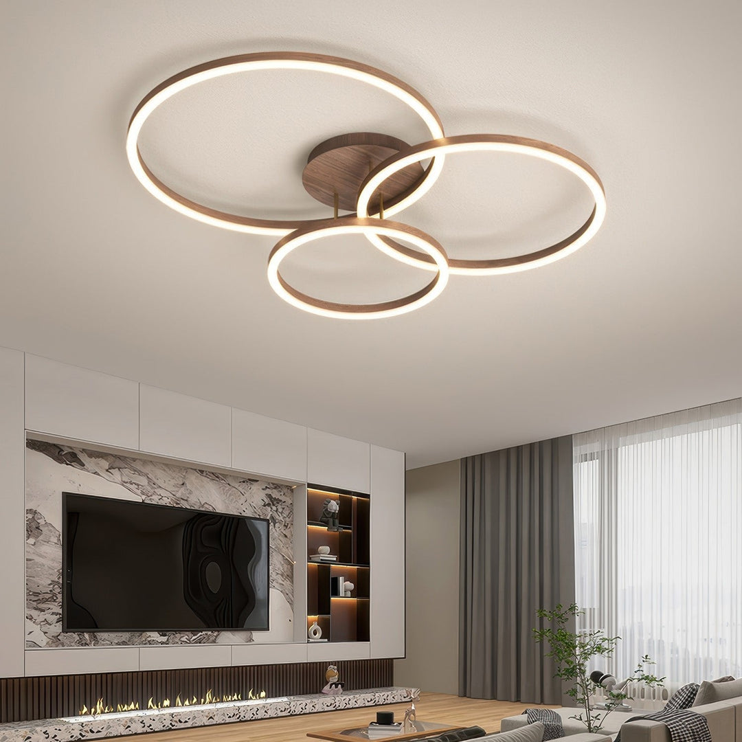 Elegancka Lampa Sufitowa Ring