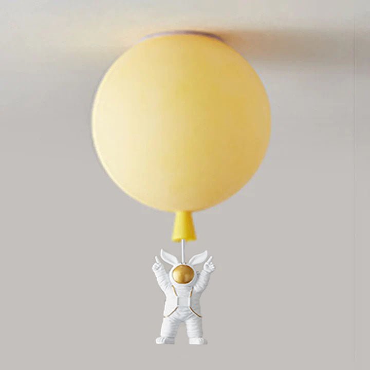 Lampa sufitowa LED Fateh Nowoczesny Księżyc/Astronauta