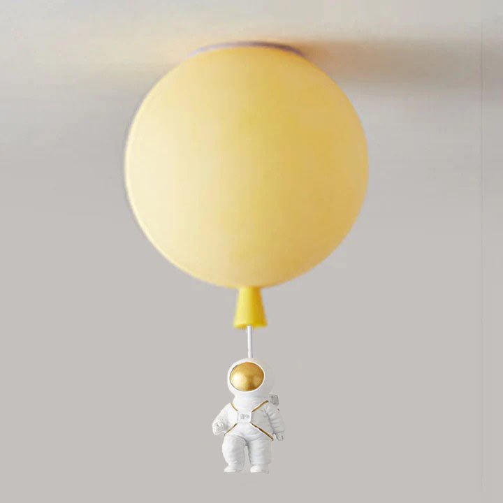 Lampa sufitowa LED Fateh Nowoczesny Księżyc/Astronauta